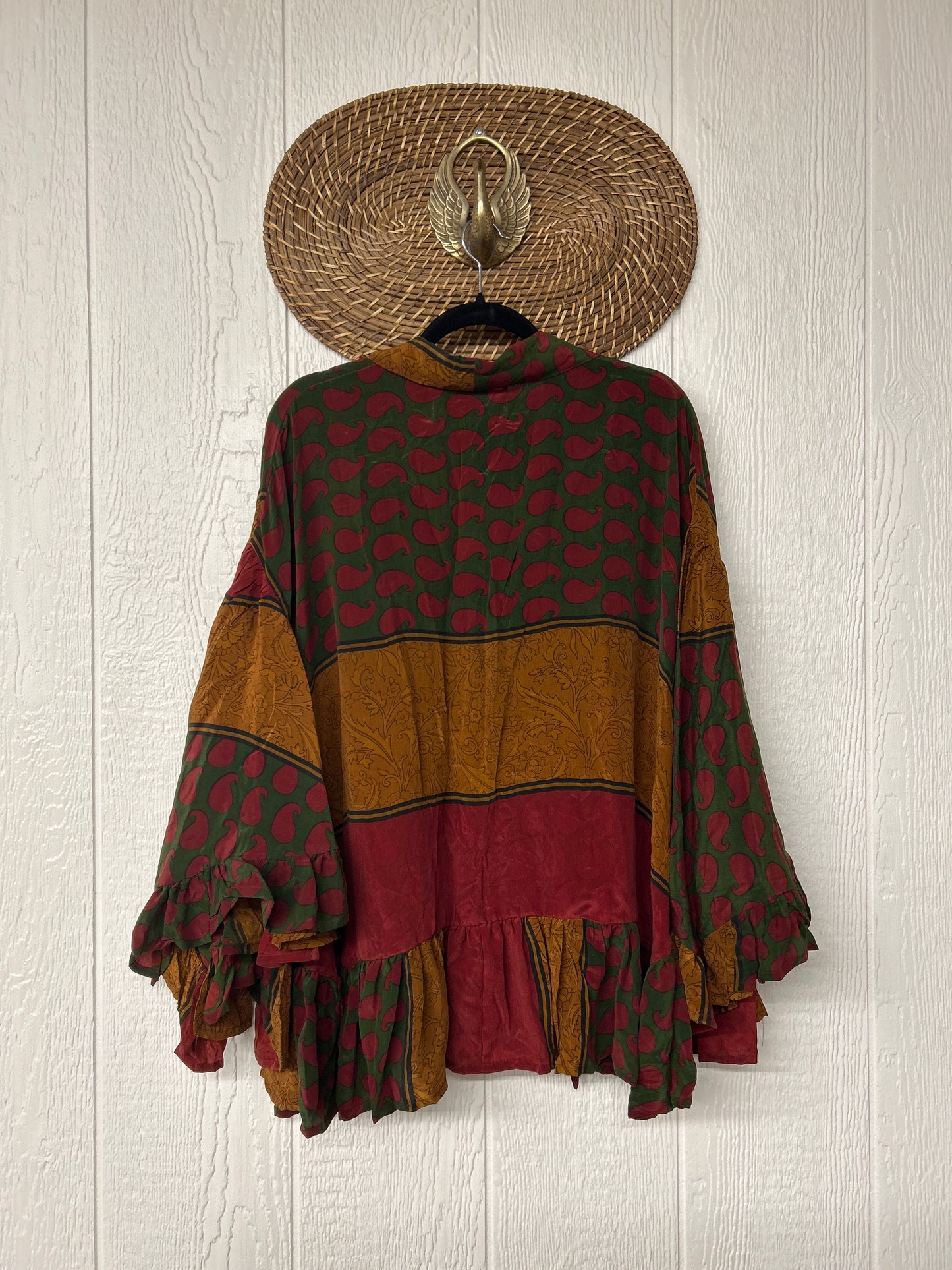 Crepe Sari Wild Rose Top 1225 161