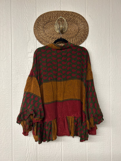 Crepe Sari Wild Rose Top 1225 161