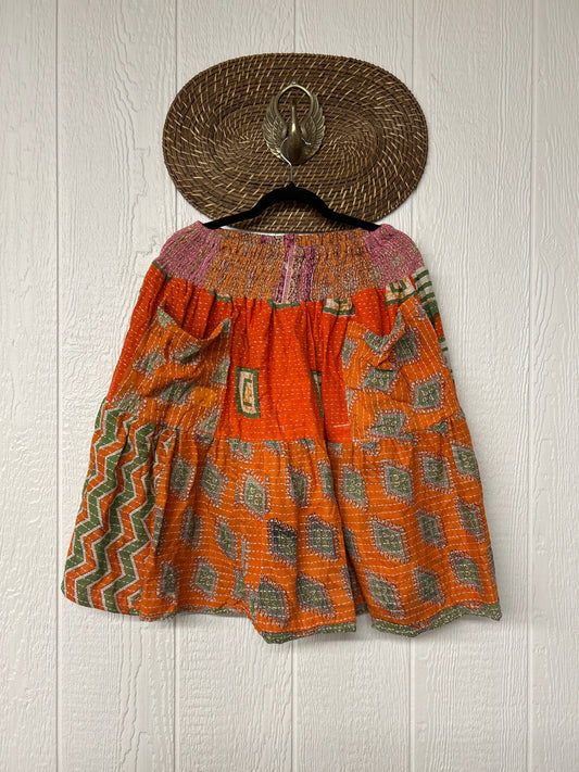 Pareo Kantha Meadow Skirt 0826 074