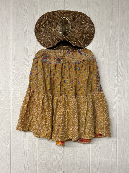 Pareo Kantha Meadow Skirt 0826 002