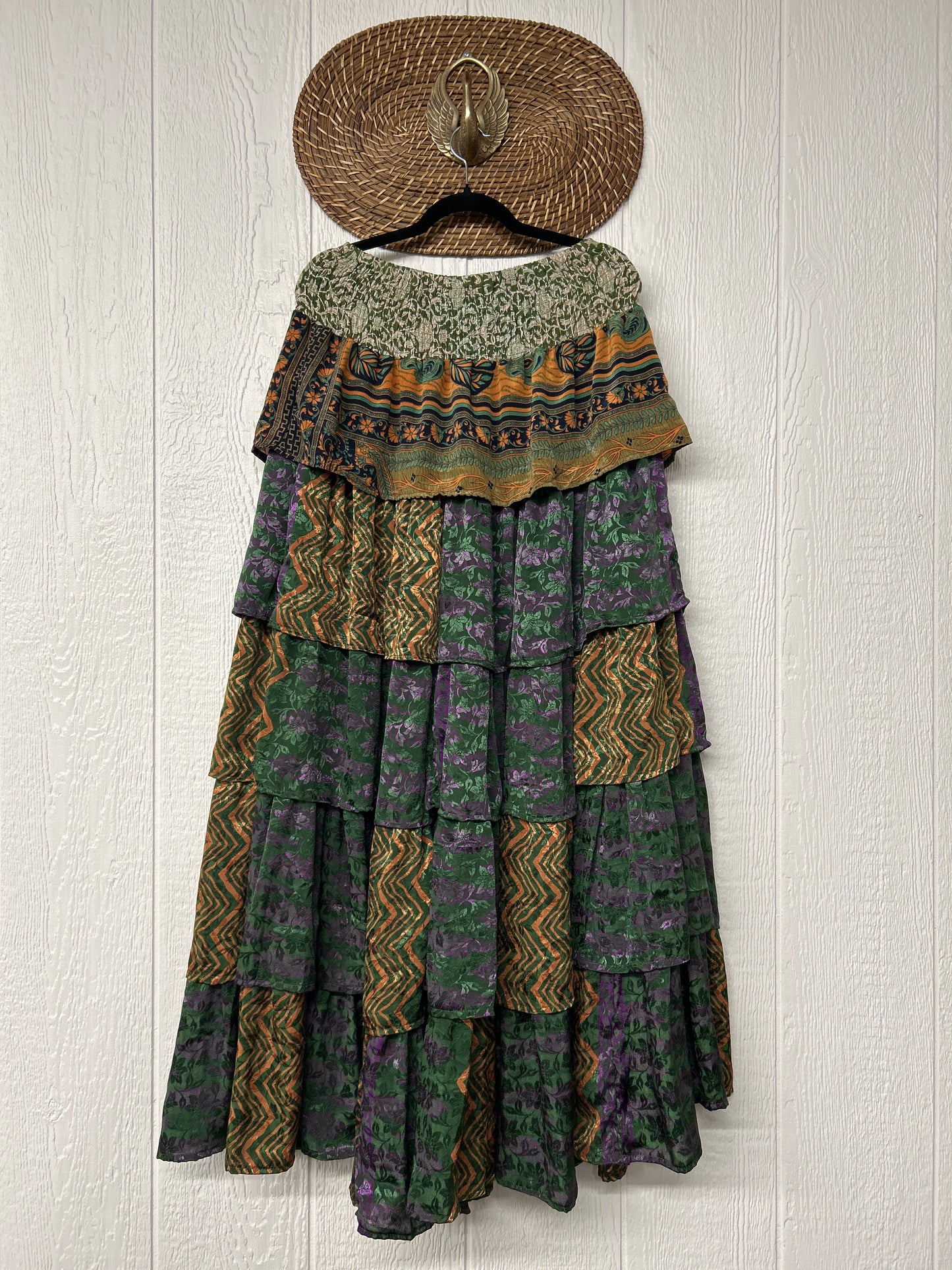 Rasgulla Sari Venus Ruffle Maxi 1125 058