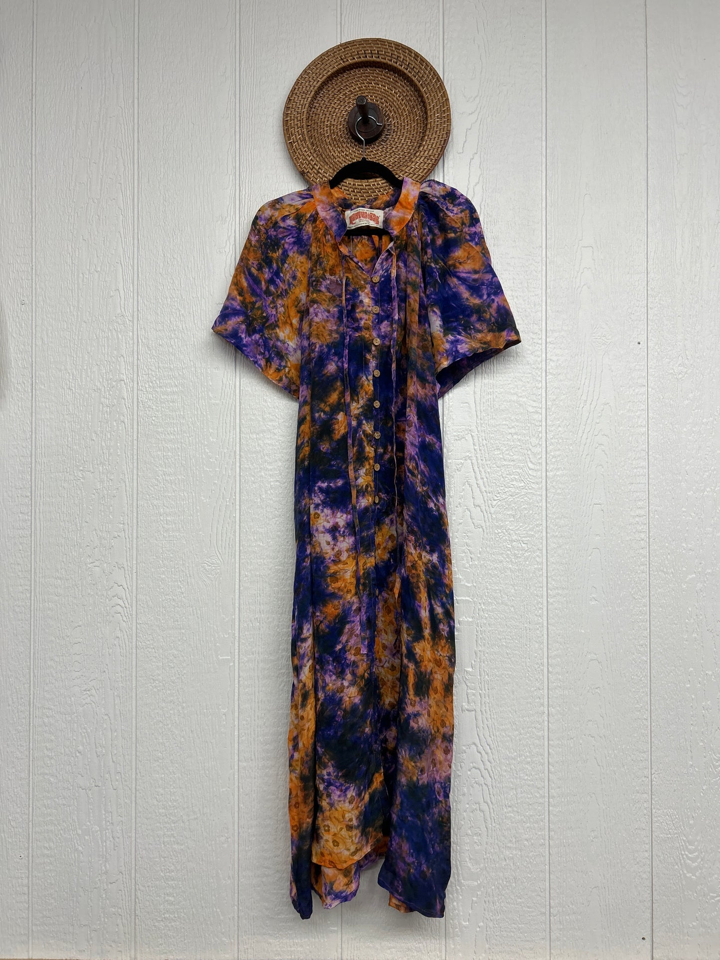 Crepe Sari Summer Woodstock Duster 0626 049
