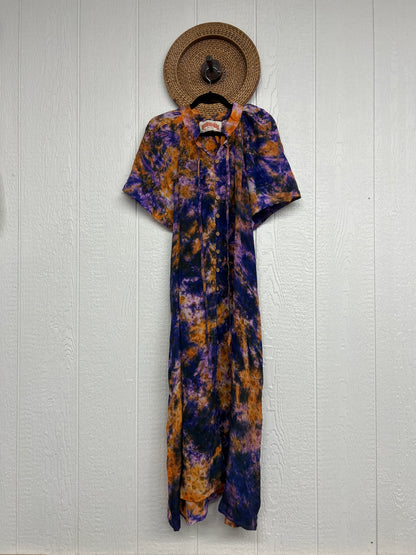 Crepe Sari Summer Woodstock Duster 0626 049