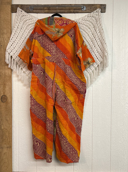 Kantha Zen Hoodie Jumpsuit 0925 205