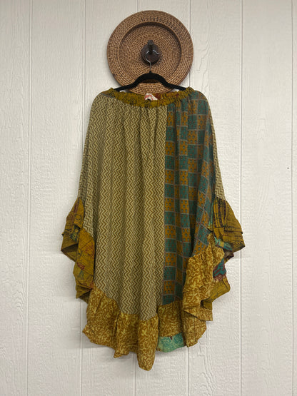 Crepe Wild Rose Skirt 1025 245