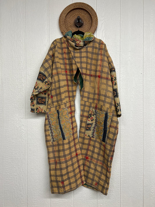 Fine Kantha Cowl Split Pullover 1225 191