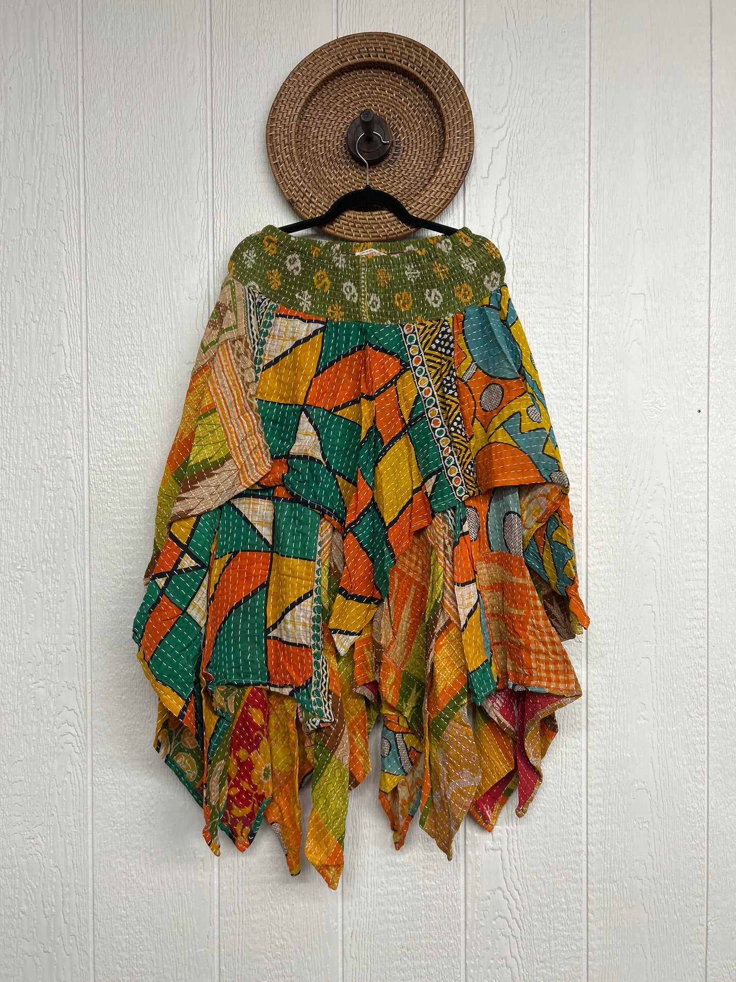 Pareo Kantha Pixie Skirt 0426 220