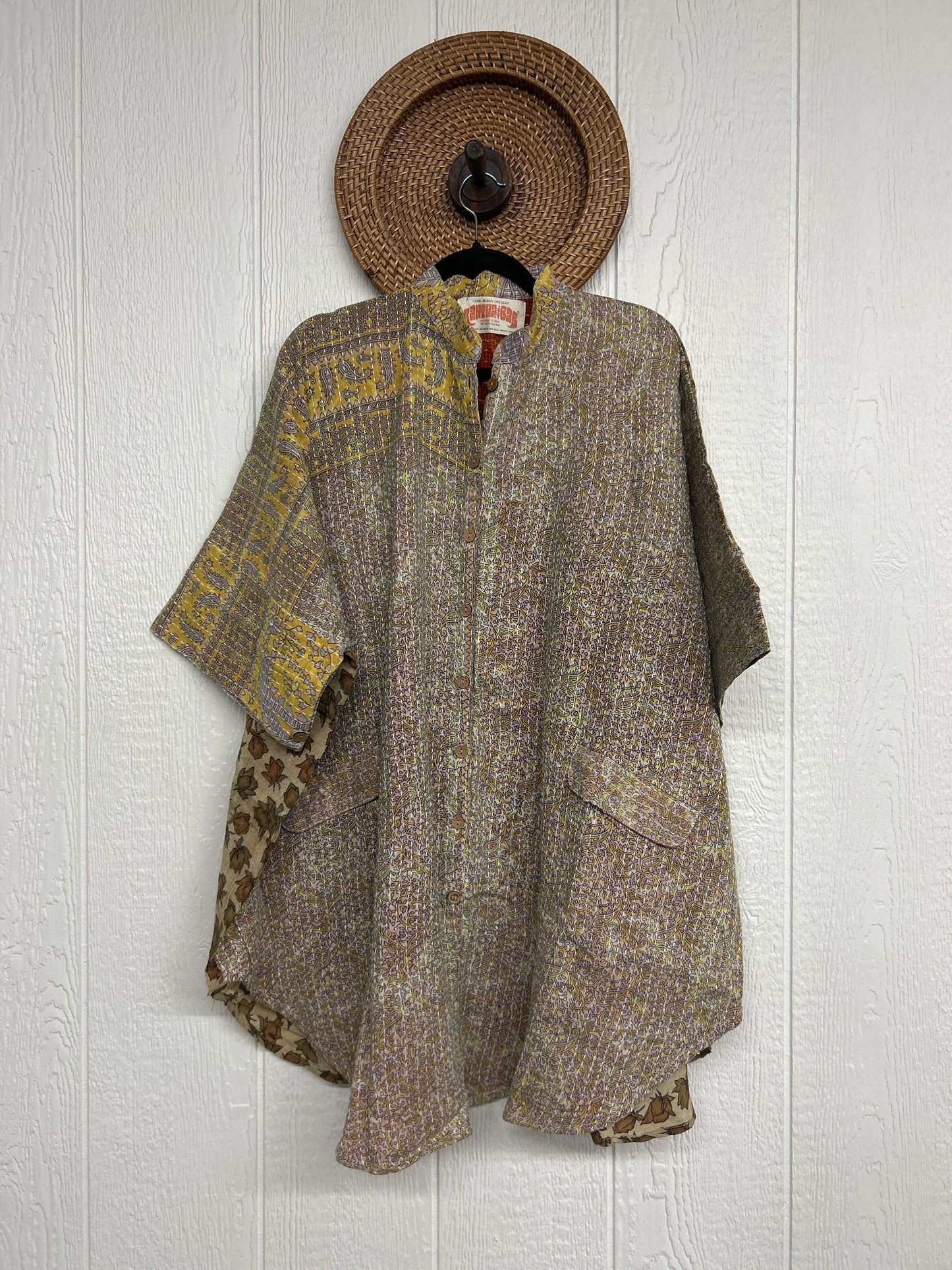 Pareo Kantha Free To Be Button-Down 0426 199