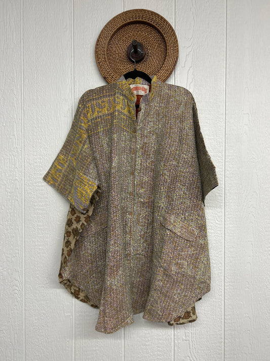 Pareo Kantha Free To Be Button-Down 0426 199