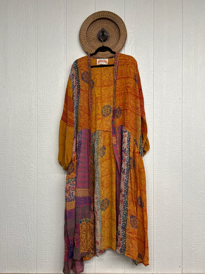 Crepe Sari Evermore Kimono 1026 076
