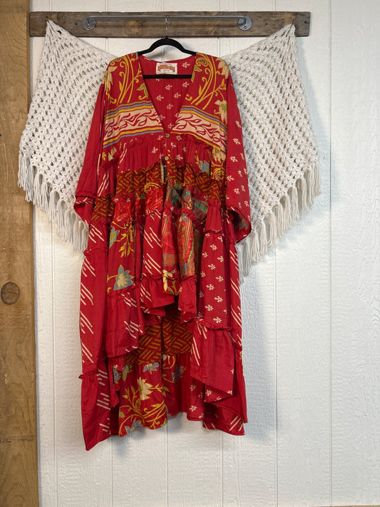 Rasgulla Sari Rhiannon Kimono 0826 134