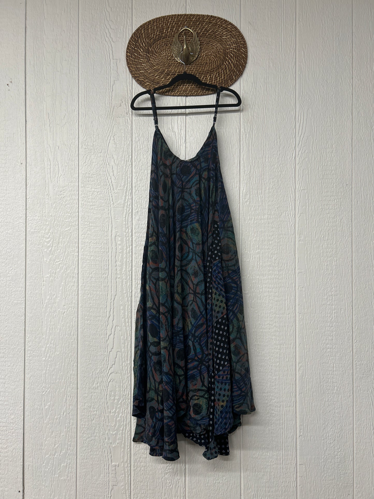 Crepe Sari Moonchild Dress 0826 124