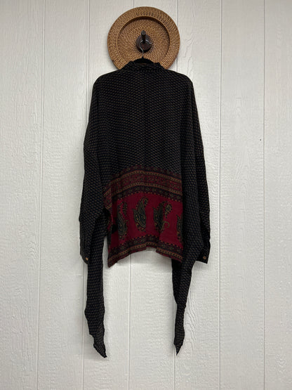 Crepe Sari Nirvana Button Down 1125 209