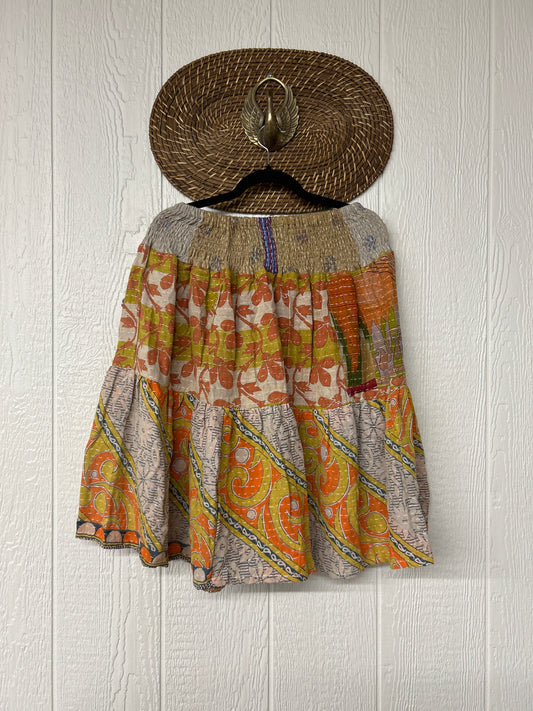 Pareo Kantha Meadow Skirt 0826 270