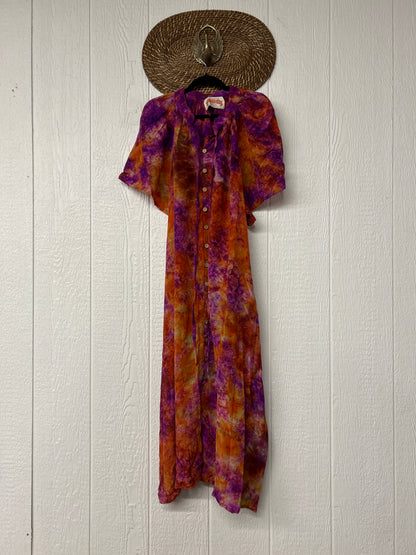 Crepe Sari Summer Woodstock Duster 0626 171