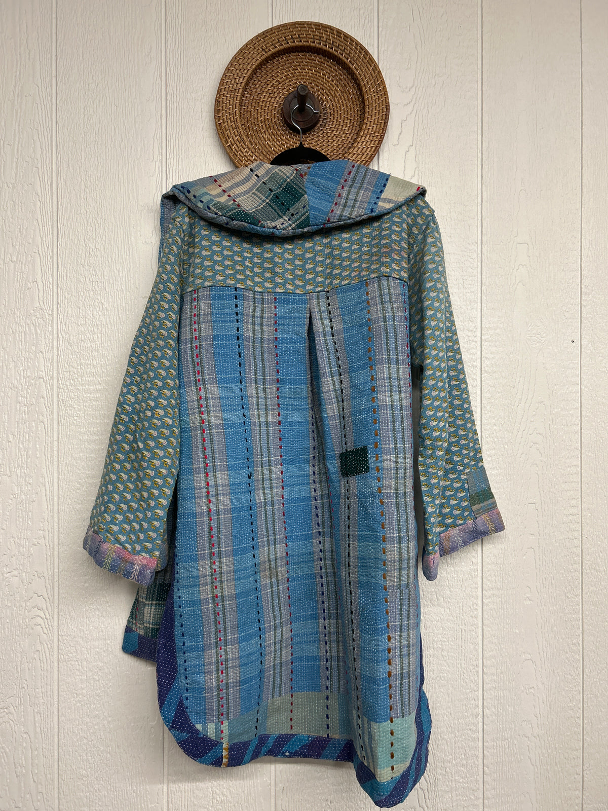 Fine Kantha Drifter Coat 1026 056