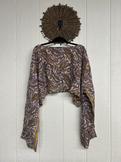 Pareo Kantha Abundance Crop Top 1026 018
