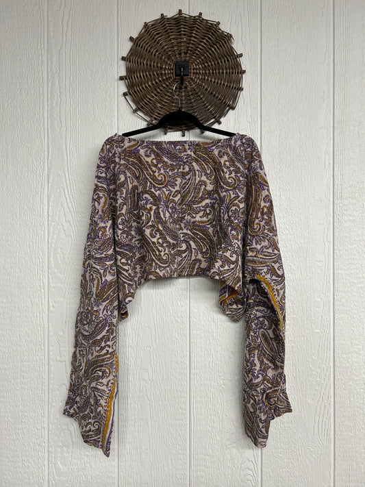 Pareo Kantha Abundance Crop Top 1026 018