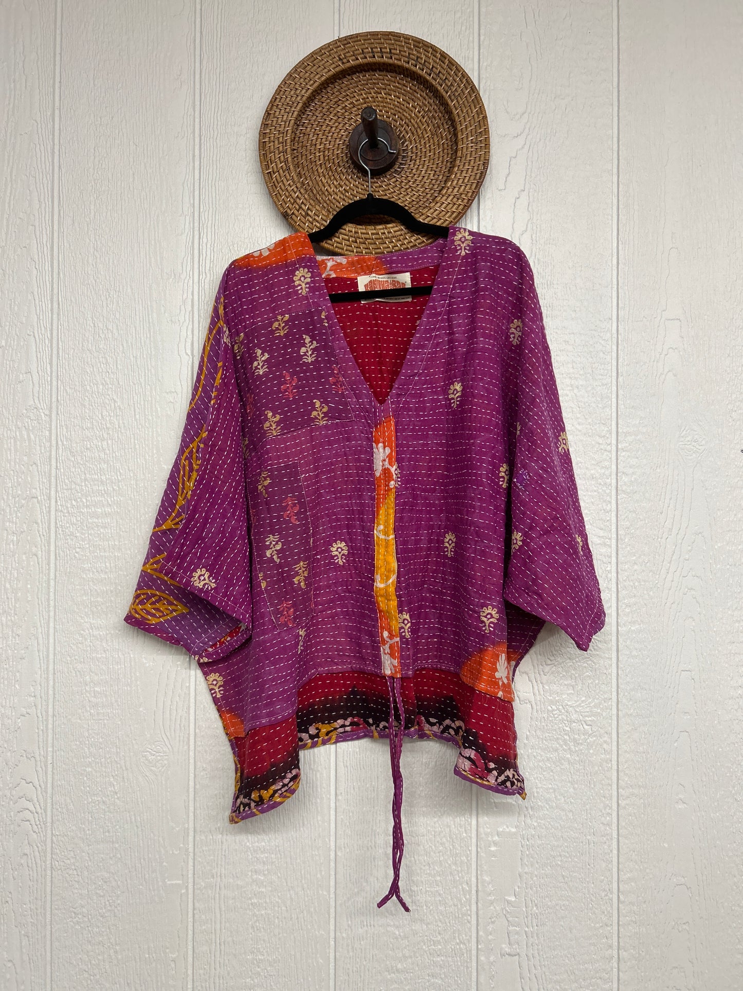 Pareo Kantha Hi-Lo Butterfly Top 0626 170