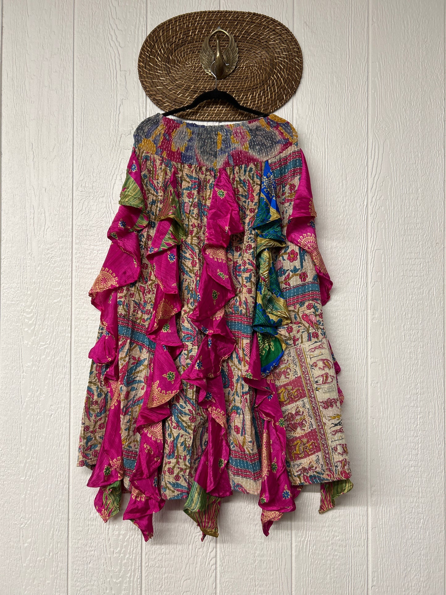Pareo Kantha Willow Maxi Skirt 0826 164