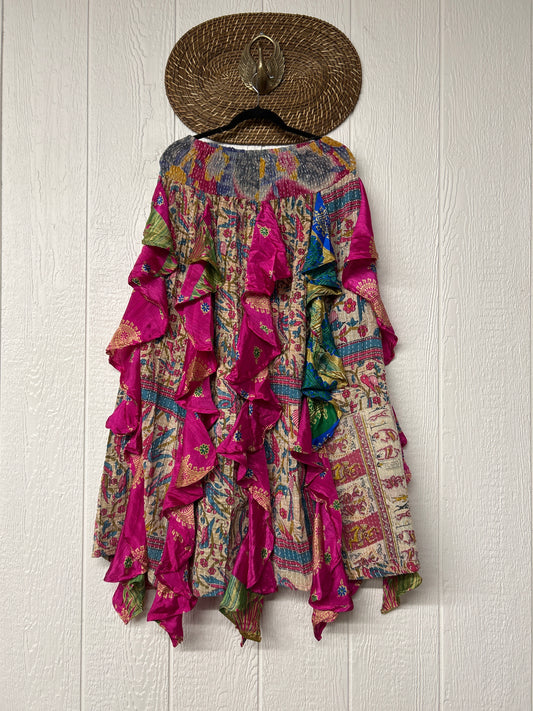 Pareo Kantha Willow Maxi Skirt 0826 164