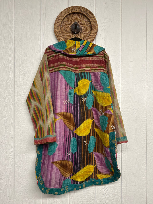 Fine Kantha Drifter Coat 1026 021