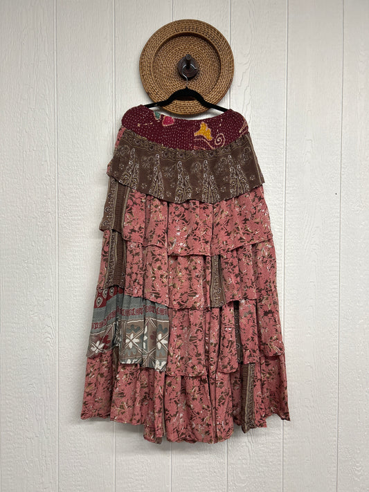 Rasgulla Sari Venus Ruffle Maxi 1125 237