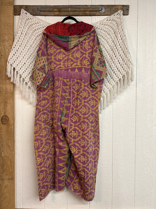 Kantha Zen Hoodie Jumpsuit 0925 244