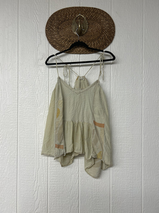 Alchemi Crepe Sari Free Fallin' Tank 0826 001