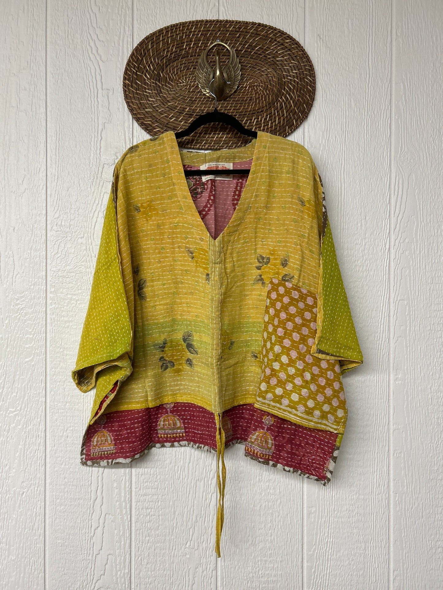 Pareo Kantha Hi-Lo Butterfly Top 0626 012