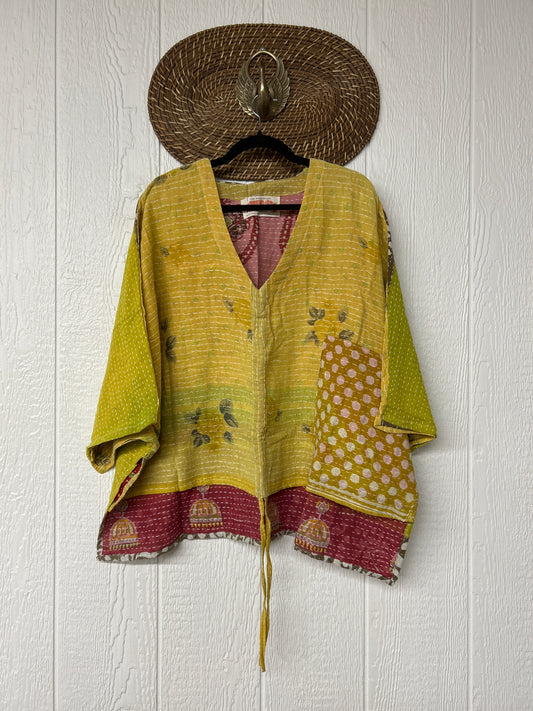Pareo Kantha Hi-Lo Butterfly Top 0626 012