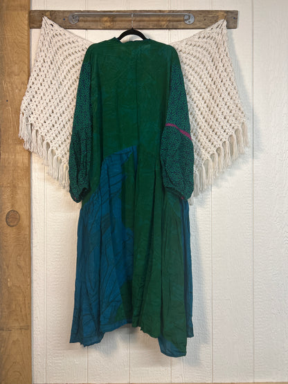 Crepe Sari Evermore Kimono 0326 050