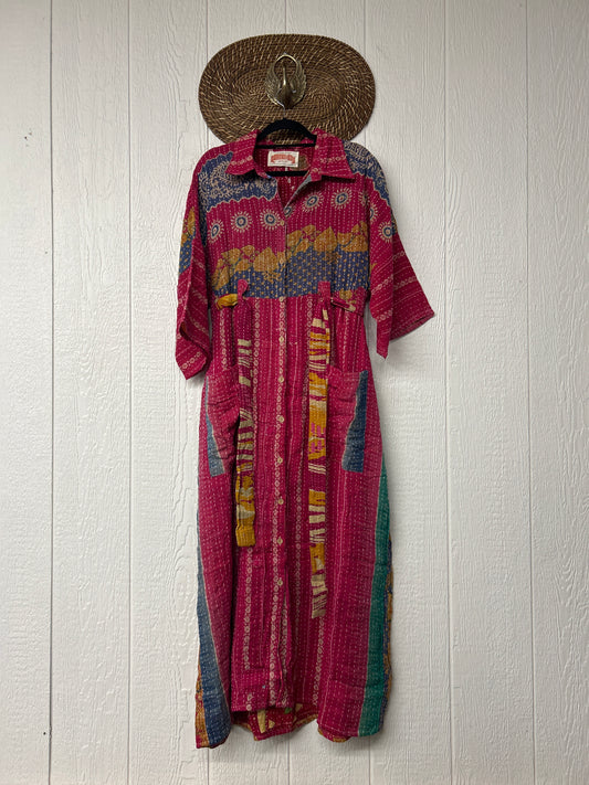 Pareo Kantha Gravity Duster Dress 0226 053