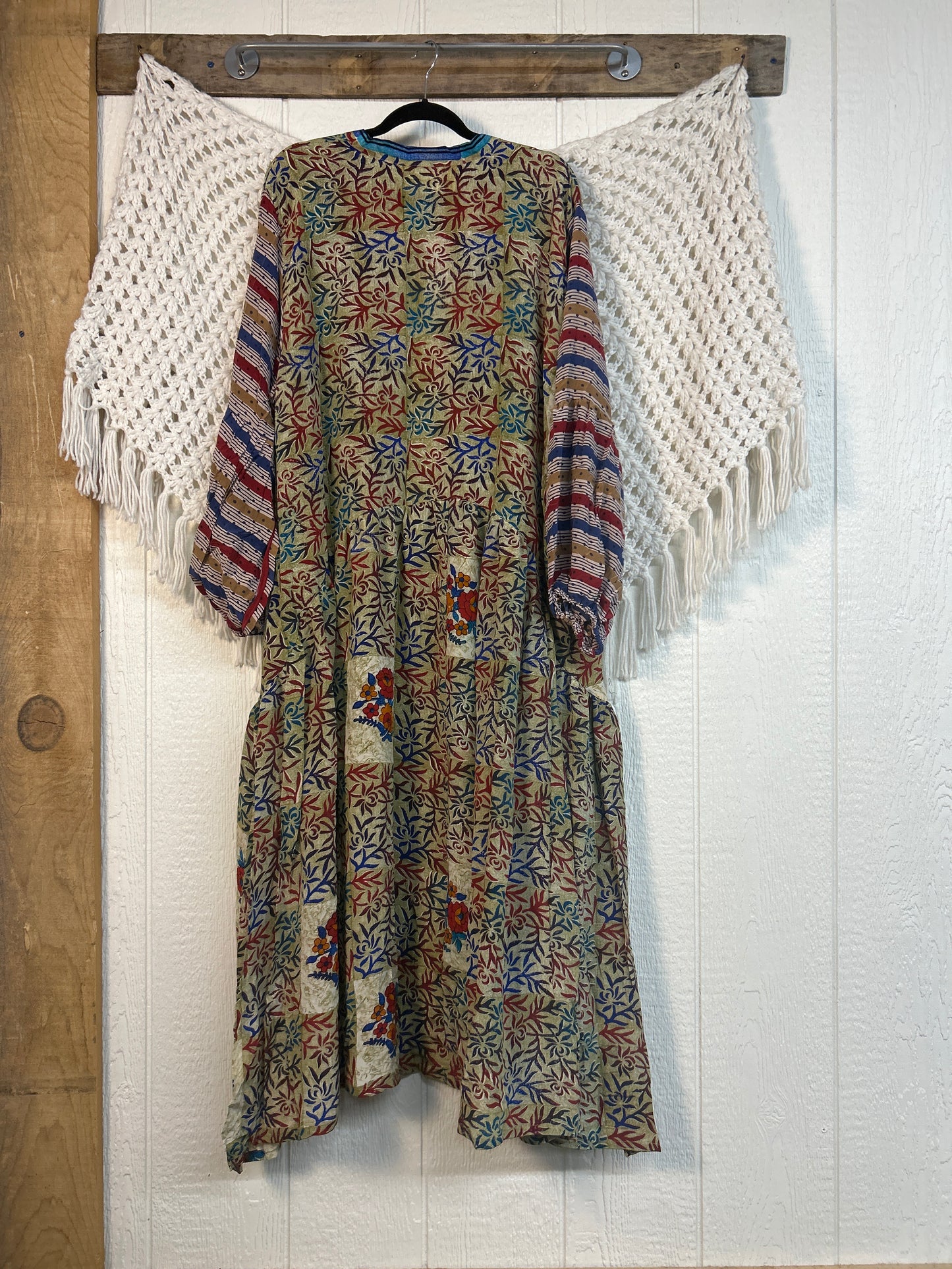 Crepe Sari Evermore Kimono 0326 140