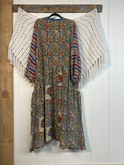 Crepe Sari Evermore Kimono 0326 140
