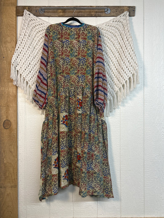 Crepe Sari Evermore Kimono 0326 140