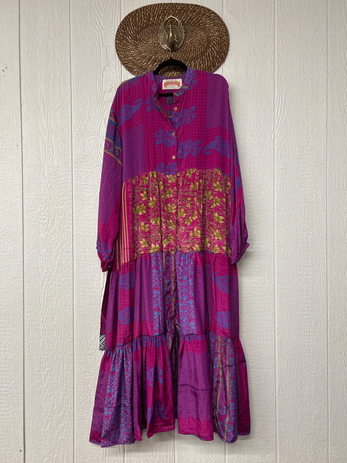 Rasgulla Sari Luminous Maxi Dress 0226 074