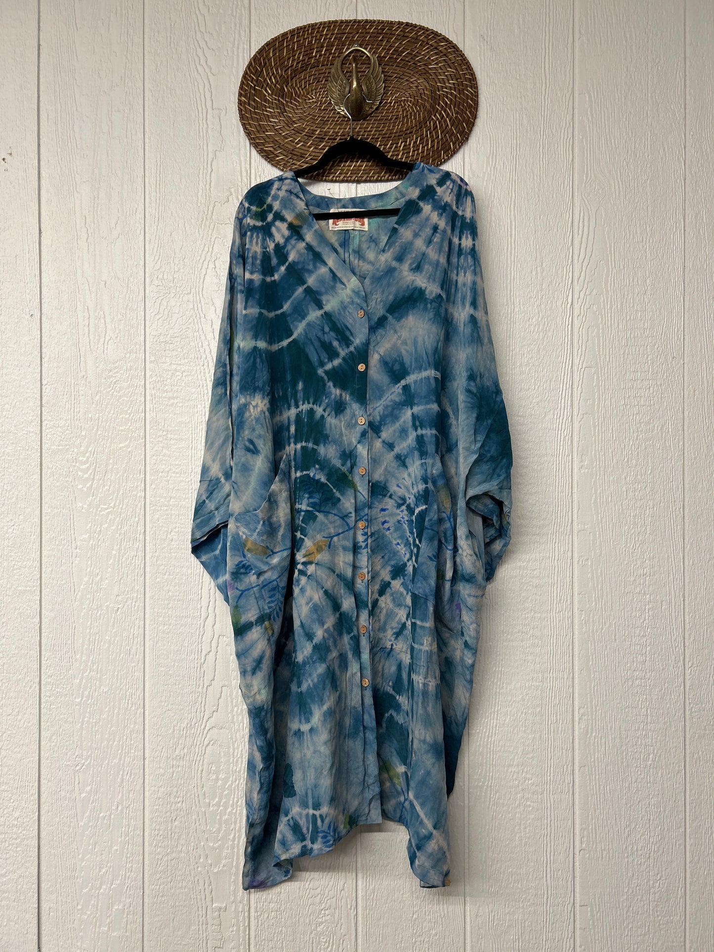 Crepe Sari Gaia Duster Dress 0826 069
