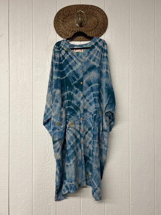 Crepe Sari Gaia Duster Dress 0826 069