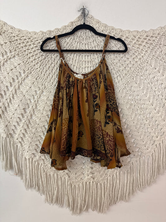 Crepe Sari Prosperity Tank L0626 001