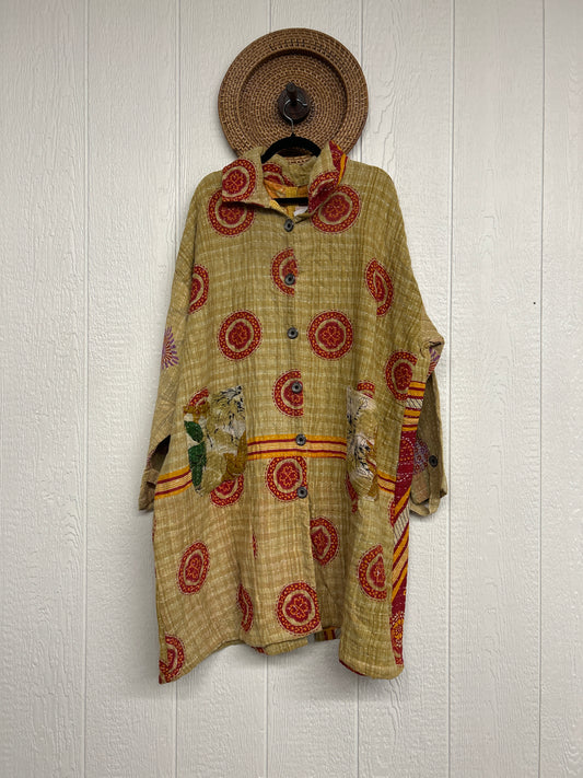 Koverlet Button Down Trench Coat 0326 104