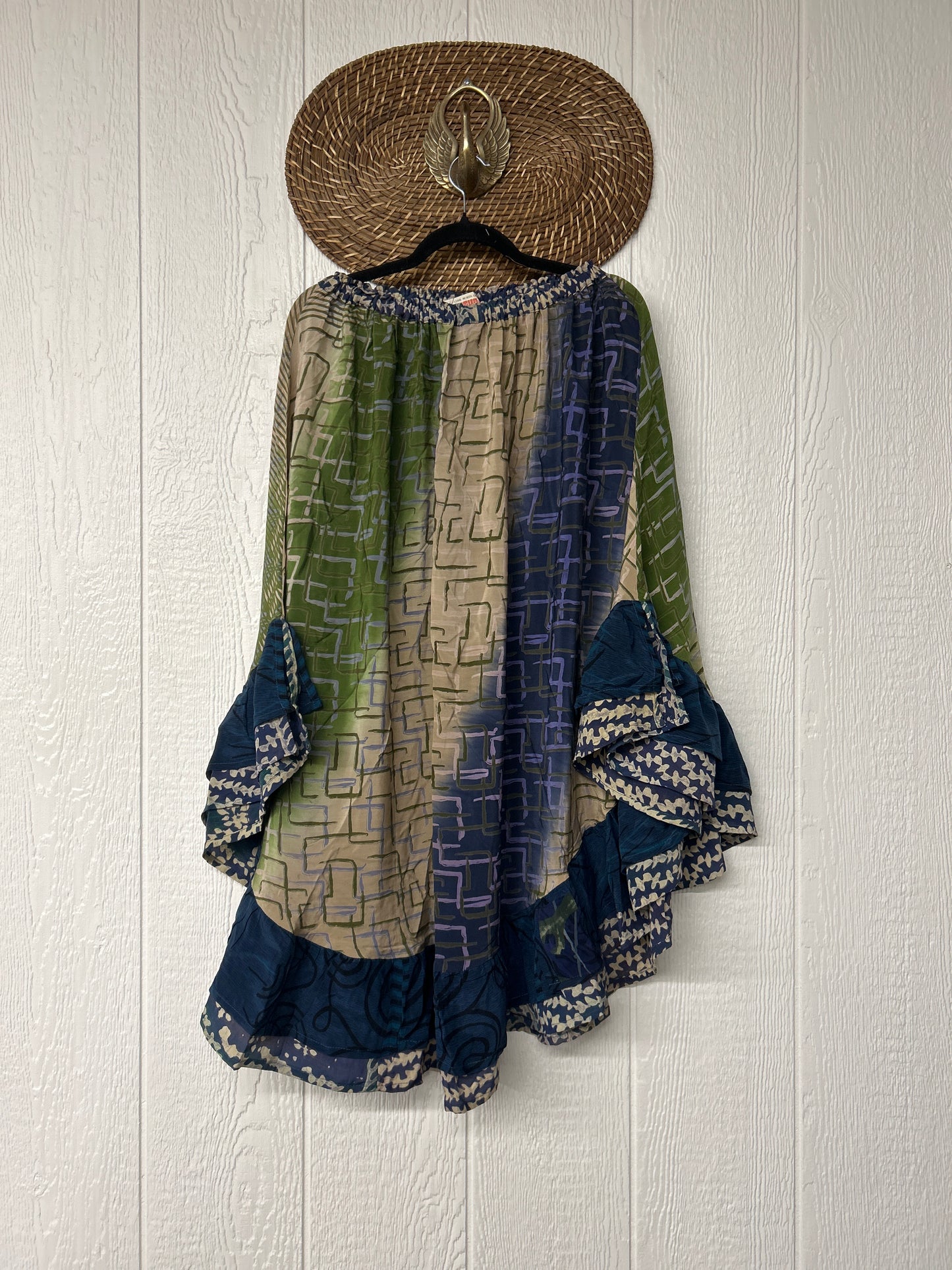 Crepe Wild Rose Skirt 1025 200