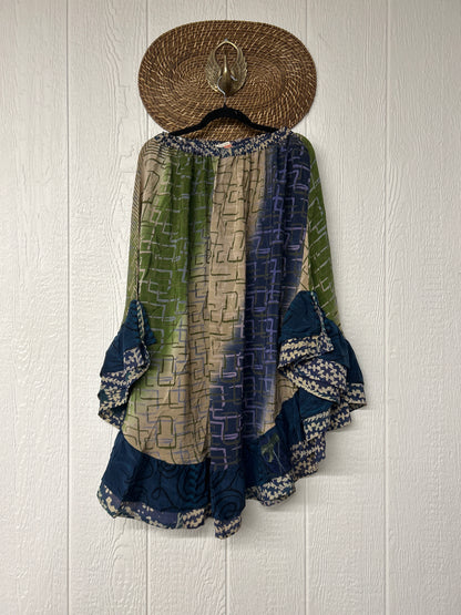 Crepe Wild Rose Skirt 1025 200