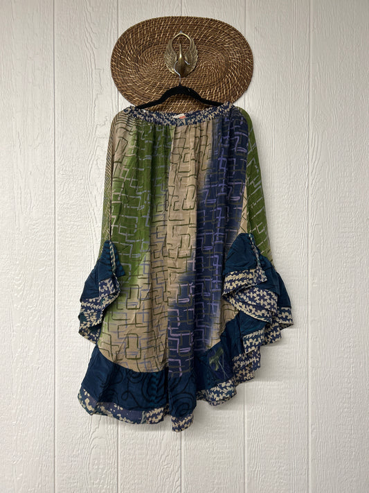 Crepe Wild Rose Skirt 1025 200