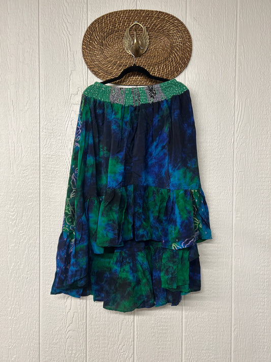 Crepe Sari Dahlia Skirt 1026 138