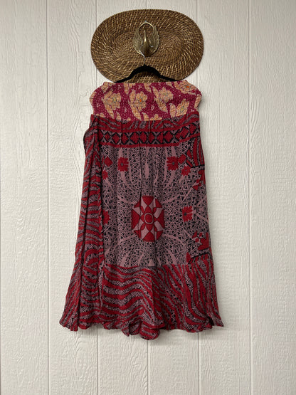Crepe Sari Inner Peace Wrap Skirt 0626 084