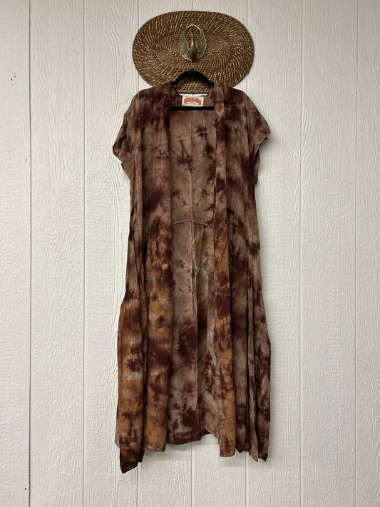 Crepe Sari Summer Evermore Kimono 0726 039