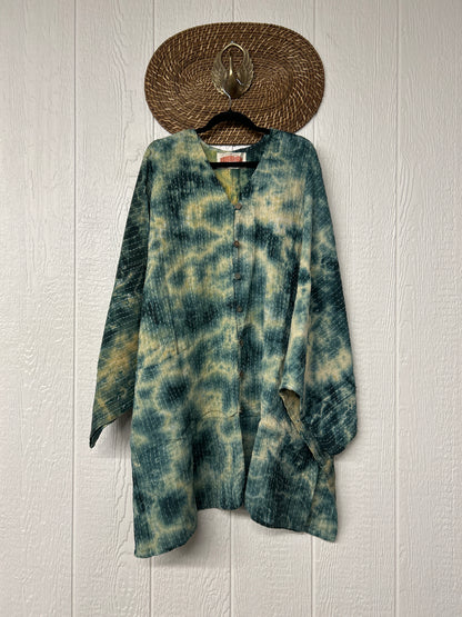 Pareo Kantha Gaia Button-Down Kimono 0526 035