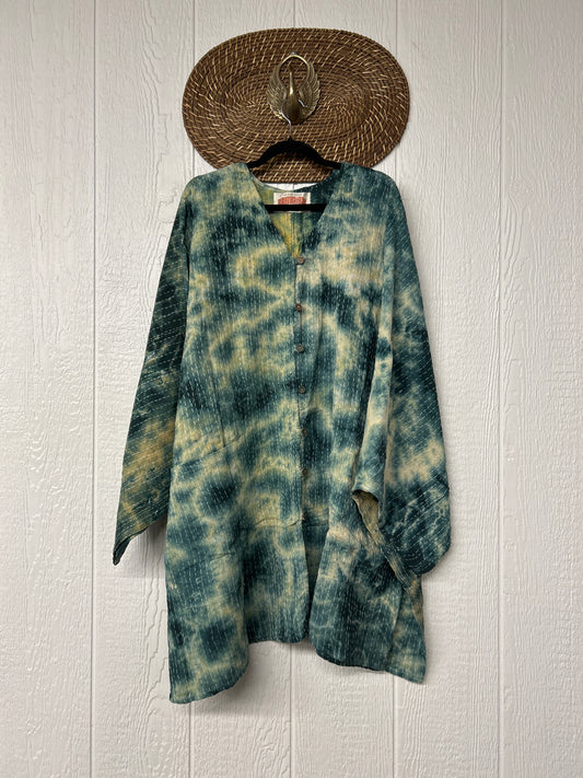 Pareo Kantha Gaia Button-Down Kimono 0526 035