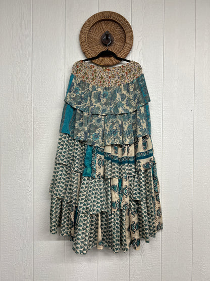 Rasgulla Sari Venus Ruffle Maxi 1125 181